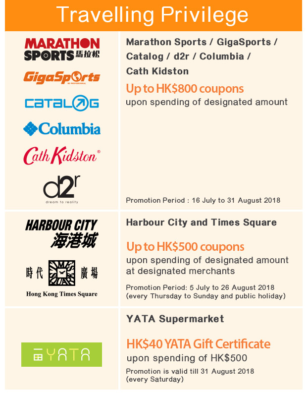 Hong Kong Travelling Privilege
