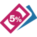 5% MasterCard®Traveler Rewards<sup>2</sup>