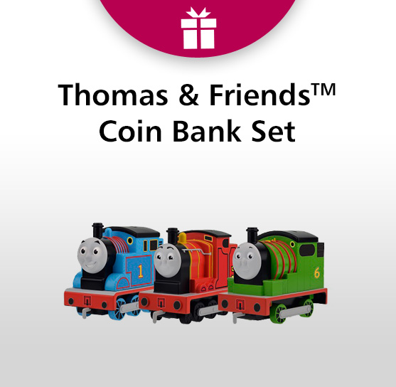 thomas the train piggy bank target
