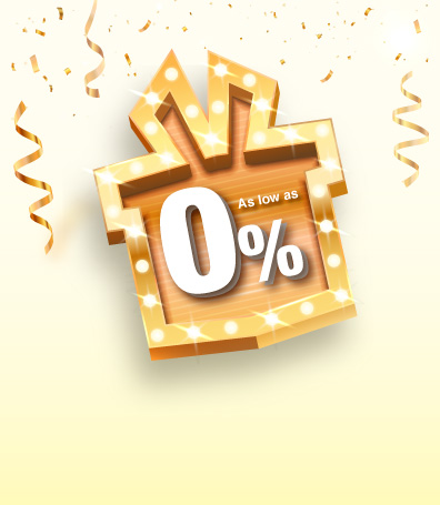 Enjoy as low as 0% service fee and earn credit card bonus points