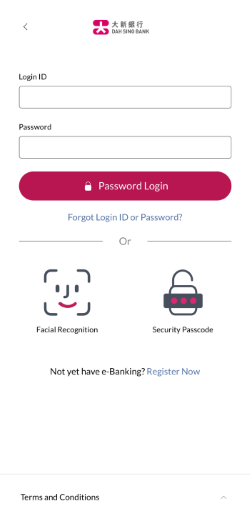 Log in to Mobile Banking.