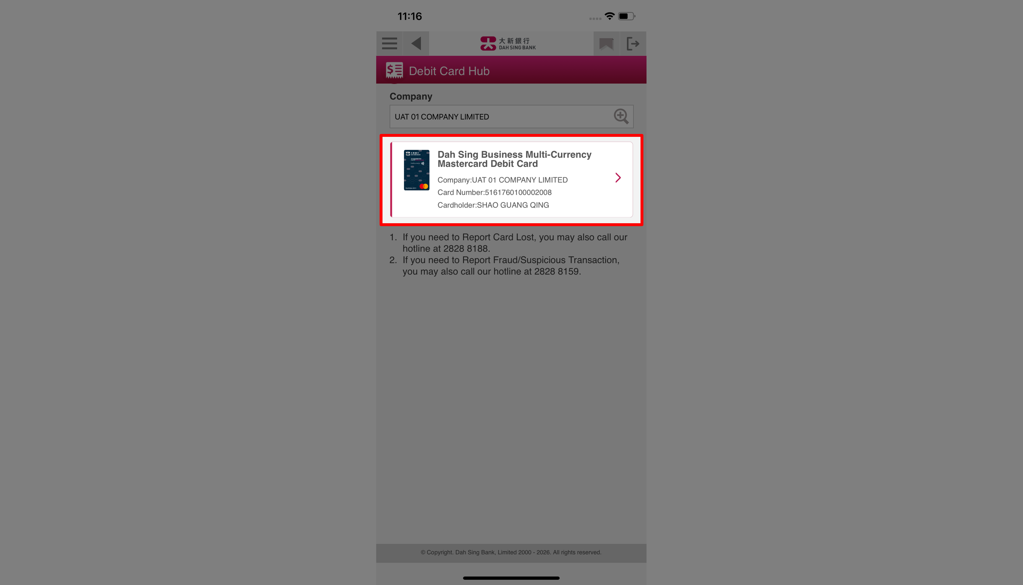 Enable Debit Card Auto-FX