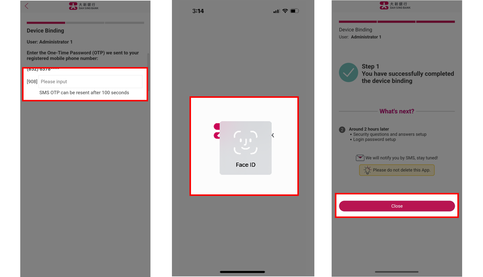 Set Up Security Questions and Answers