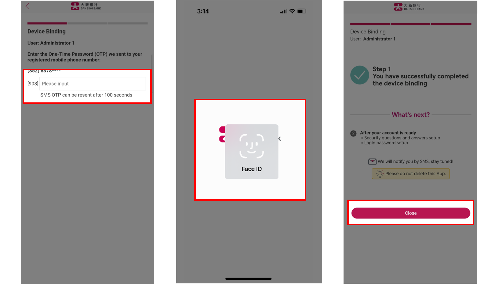 Set Up Security Questions and Answers